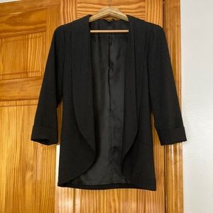 Banana republic circle 3/4 length blazer